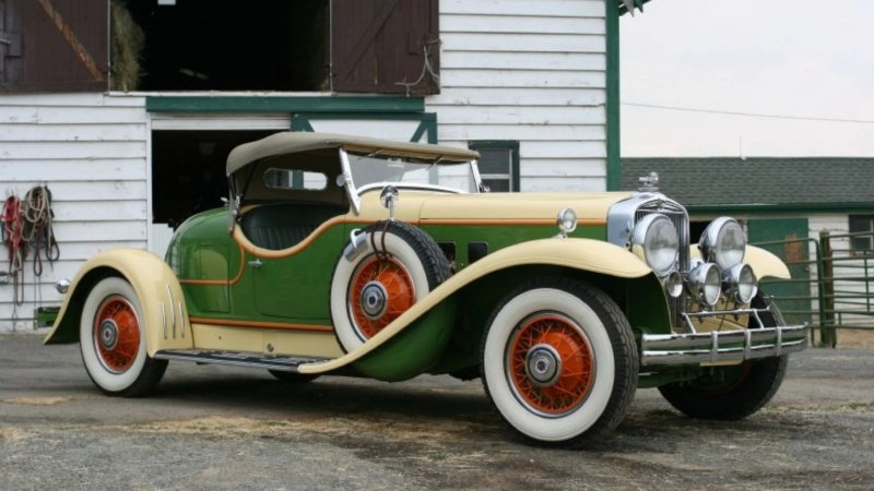 Stutz-Made 1931 DV-32 Boattail Speedster Was the Automaker’s Majestic Last Hurrah