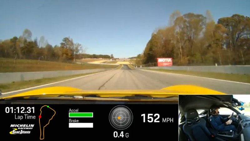 Watch the 2021 Porsche 718 Cayman GT4 Effortlessly Dominate Road Atlanta