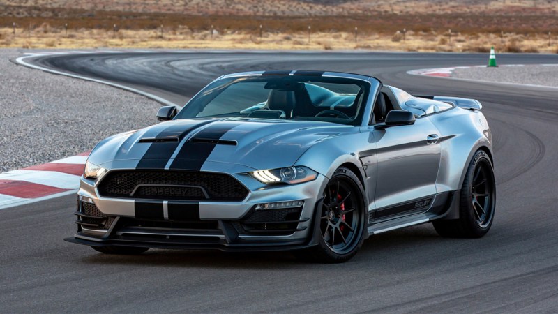 The 825-HP 2021 Shelby Super Snake Speedster Is One Mean Roofless Mustang