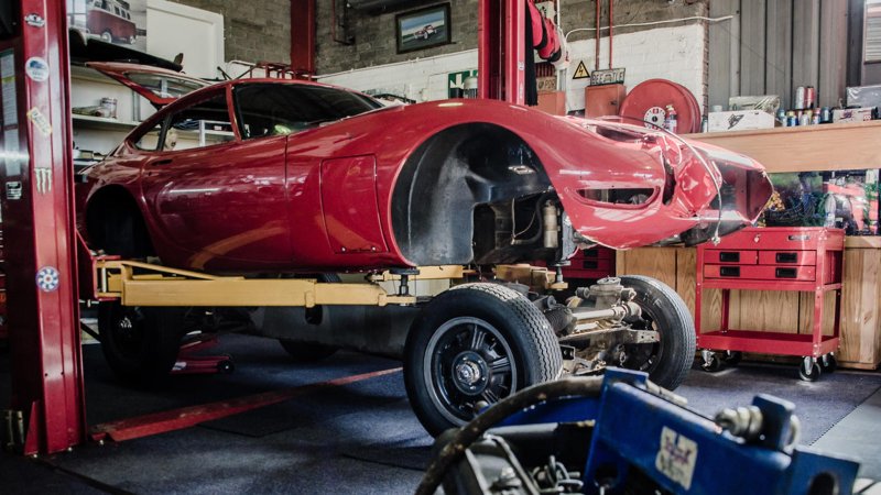 Another Toyota 2000GT Is Getting a Factory-Ordered, Nut-and-Bolt Restoration