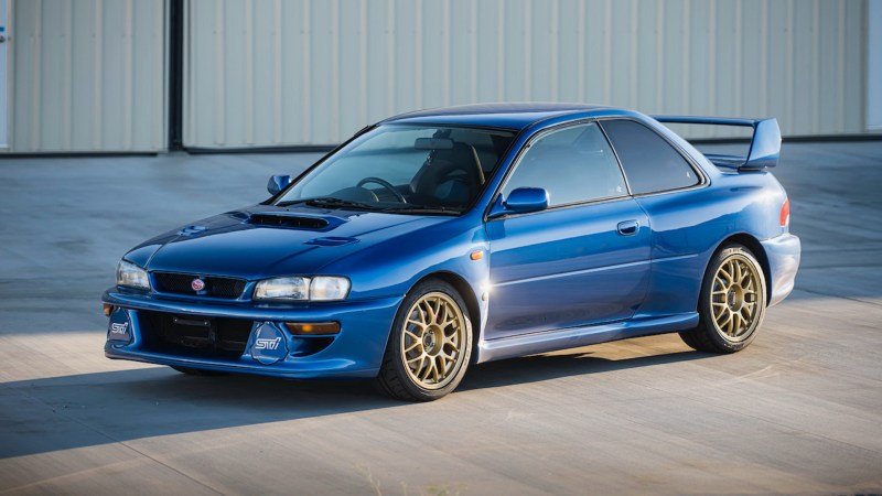 Someone Just Spent $312,555 on a 1998 Subaru Impreza 22B STI With 25K Miles