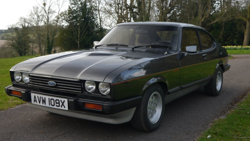 Henry Ford II’s Custom-Built 1981 Ford Capri Is Up for Auction