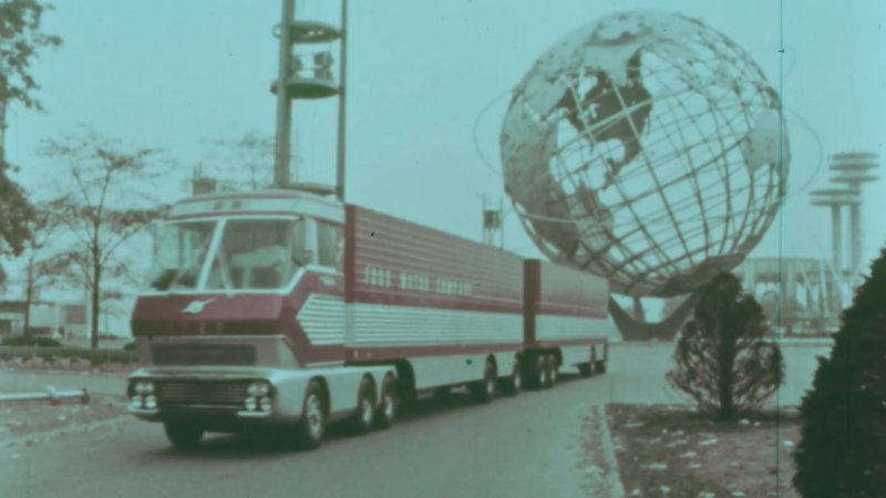 Watch This Unseen 4K Footage of Ford’s Big Red Turbine Truck From the 1960s