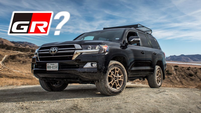 Next-Gen Toyota Land Cruiser Will Get a Gazoo Racing Off-Road Version: Report