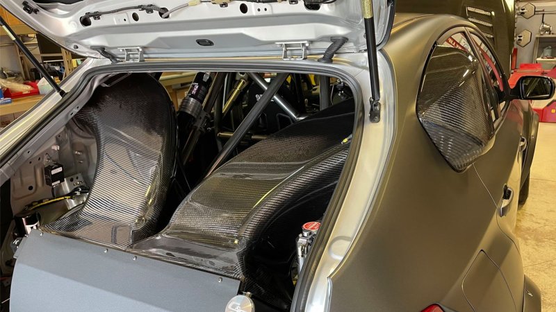 Subaru WRX Hatch With Custom Rear-Mounted Cooling System Will Crush High Temps and Track Days