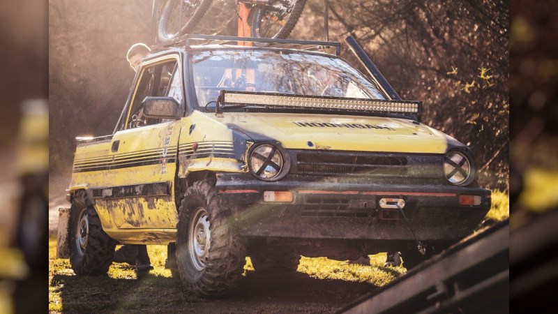 Tiny Off-Road Honda City Pickup on ATV Tires Is Worth Shipping From New Zealand