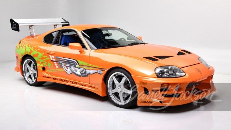 <em>Fast & Furious</em> 1994 Toyota Supra Rakes in $550,000 at Barrett-Jackson Auction