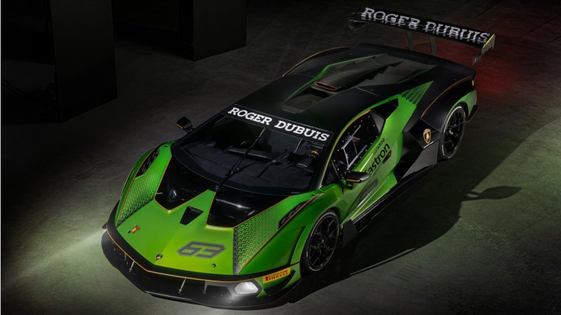 Lamborghini Essenza SCV12: The First Car You Can Buy With a FIA-Spec Carbon Fiber Rollcage