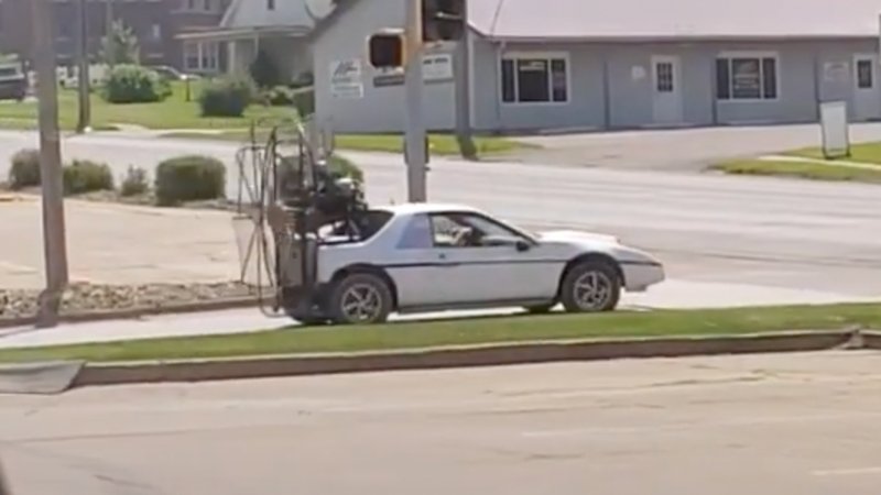 Roadgoing Fan Boat Fiero Mashup Looks Like a Cure for Tailgaters