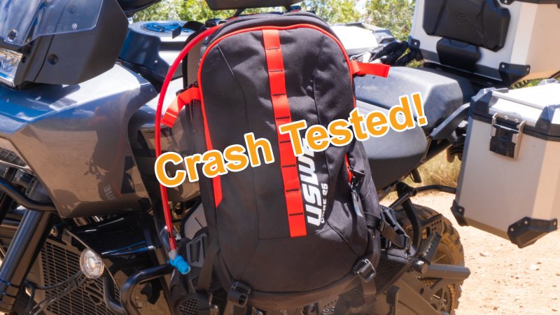 The Uswe Core 25 Moto Backpack Will Actually Survive a Low Side