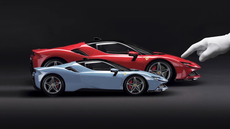 New Ferrari Buyers Can Opt For Scale Model of Their Build