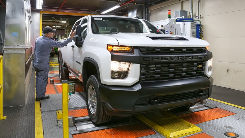 GM Pauses Full-Size Pickup Production As Chip Shortage Rages On