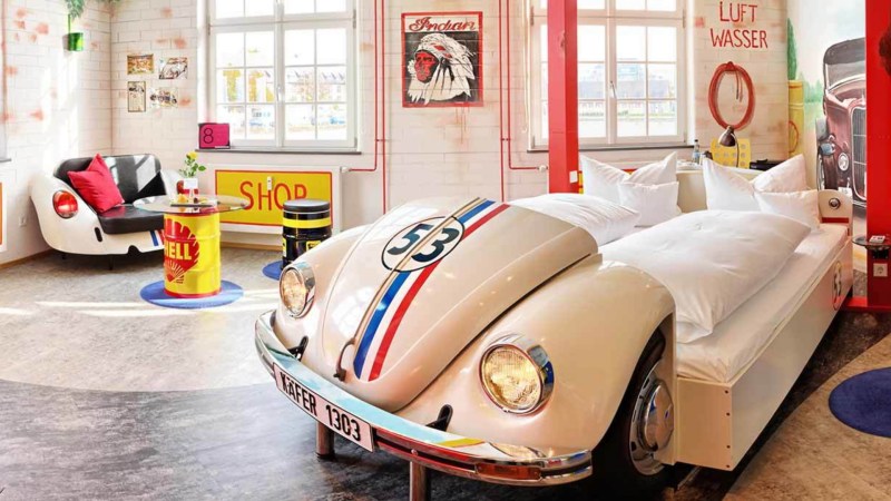 There’s a Hotel in Germany Full of Car Beds for Adults