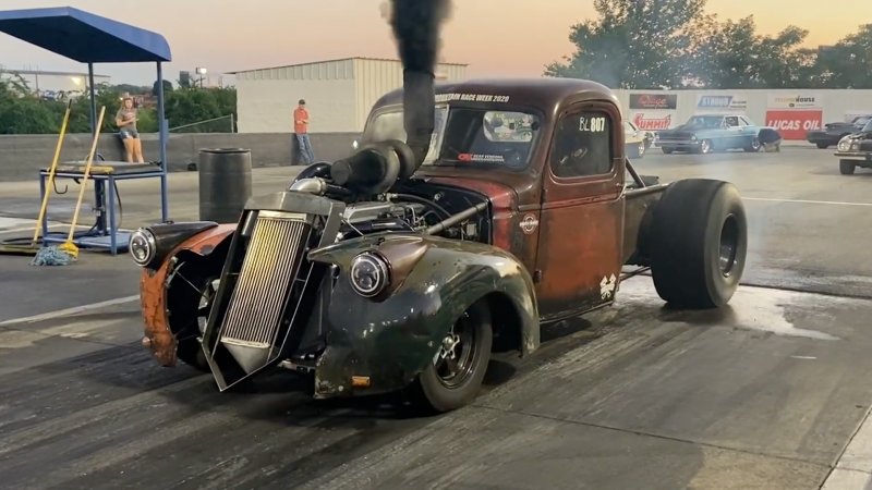 1,283-HP Chevy Diesel Rat Rod Truck Runs 8s and Is Still Street Legal