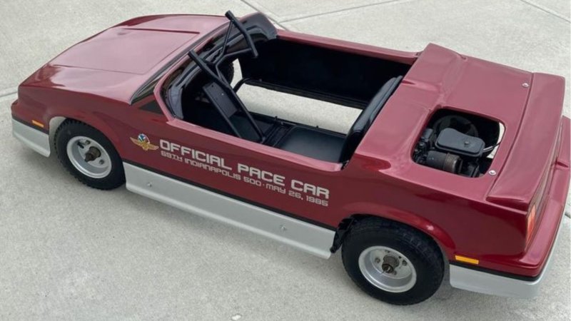 For $1,750, It’s Hard to Beat a Restored 1985 Oldsmobile Calais Pace Car Go Kart