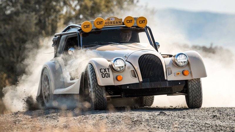 Morgan—That Morgan—Built a Stick-Shift Safari Car, and Boy Can It Drift