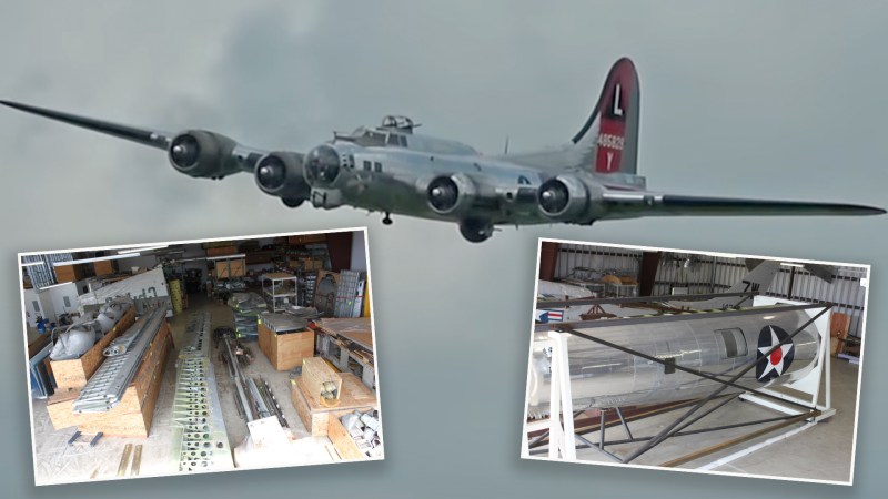 This $9M B-17 Flying Fortress Project Plane Is Just Waiting for You to Build It