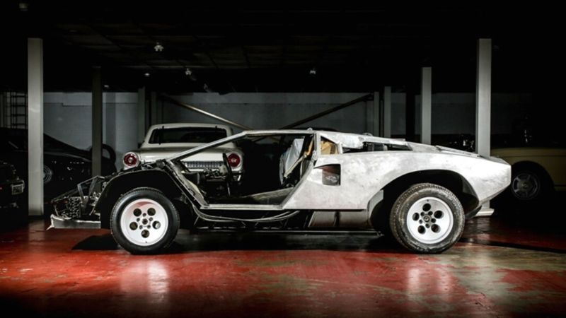 You Can Buy a Disassembled Lamborghini Countach If You’re Feeling Brave