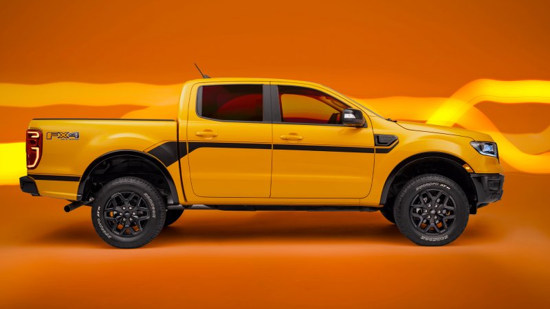 2022 Ford Ranger Splash Revives ’90s Vibes With Vinyl Graphics, Bangin’ Paint