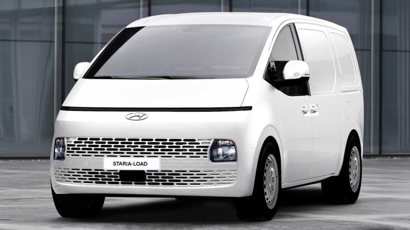 2023 Hyundai Staria Load Premium Is the Deluxe Spaceship Delivery Van