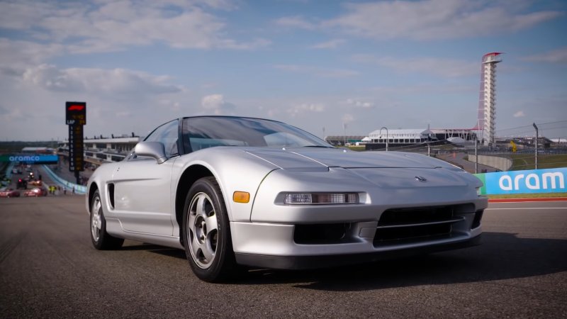 Watch Pierre Gasly Hoon a First-Gen Acura NSX Like Senna Did Before Him