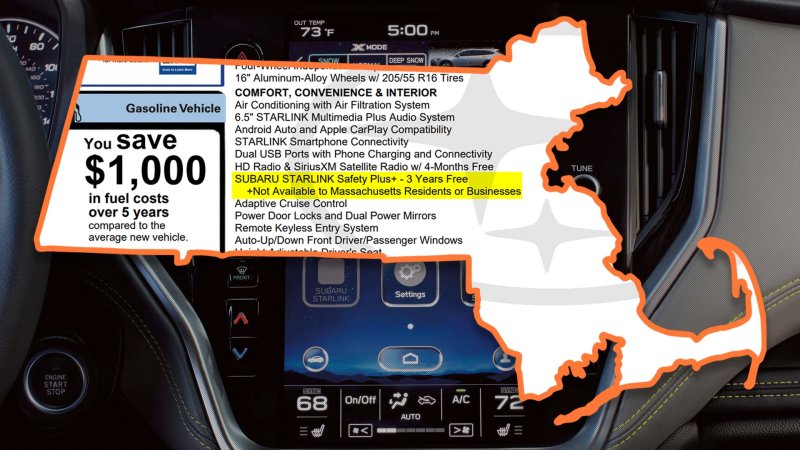 Subaru Disables StarLink in 2022 Vehicles to Comply With Right to Repair Law