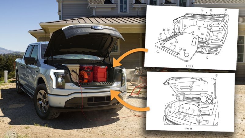 Ford F-150 Lightning’s ‘Mega Power Frunk’ Could Get Killer Tailgating Setup