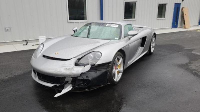 There’s a Salvage Porsche Carrera GT on Copart, But Is It Still Worth the Price?