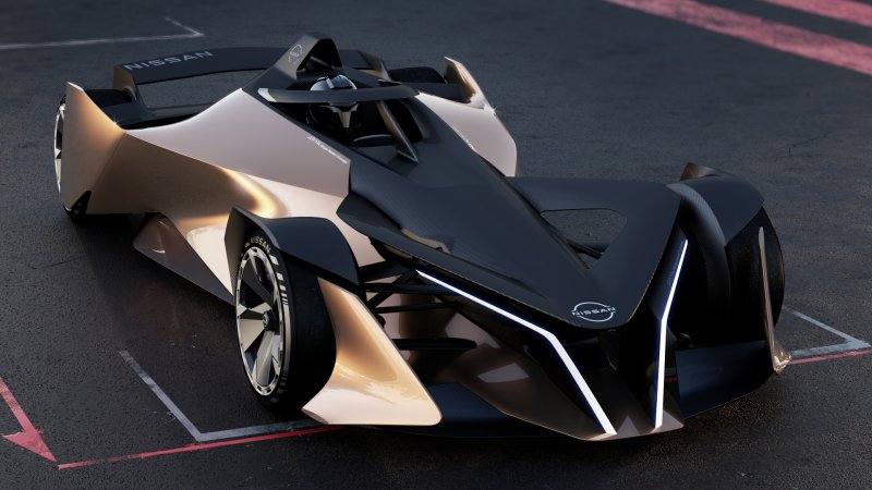 The Electric Nissan Ariya SUV Is Cooler as an Open-Wheel Race Car