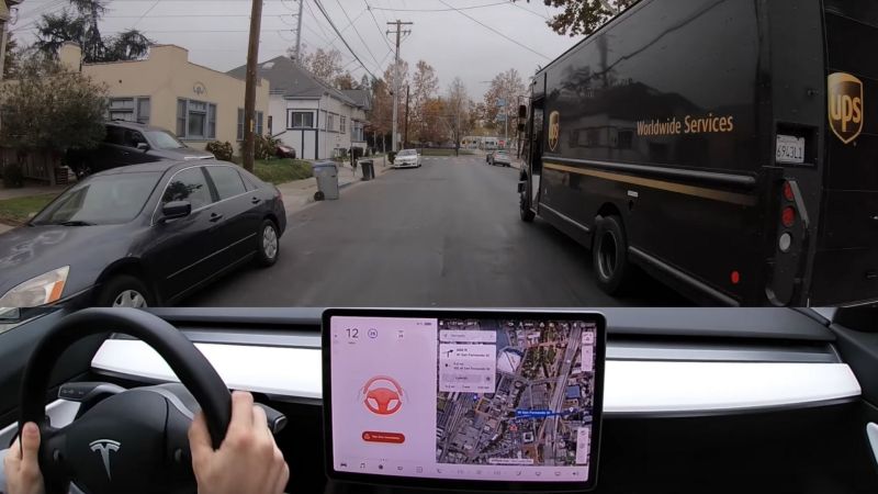 Video Shows Tesla ‘Full Self-Driving’ Beta Still Has Serious Issues After Update