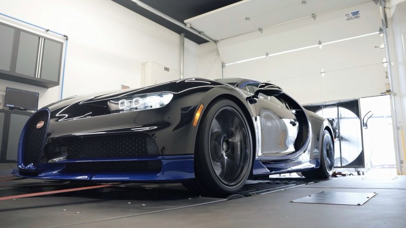 The World’s First $3 Million Bugatti Chiron Dyno Test Was Anything but Easy