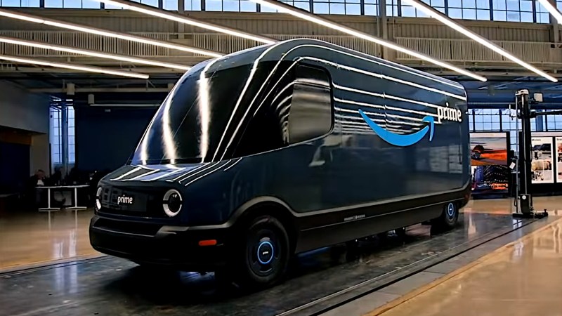 Amazon’s Rivian Delivery Vans Finally Rolling Out in Cities Near You