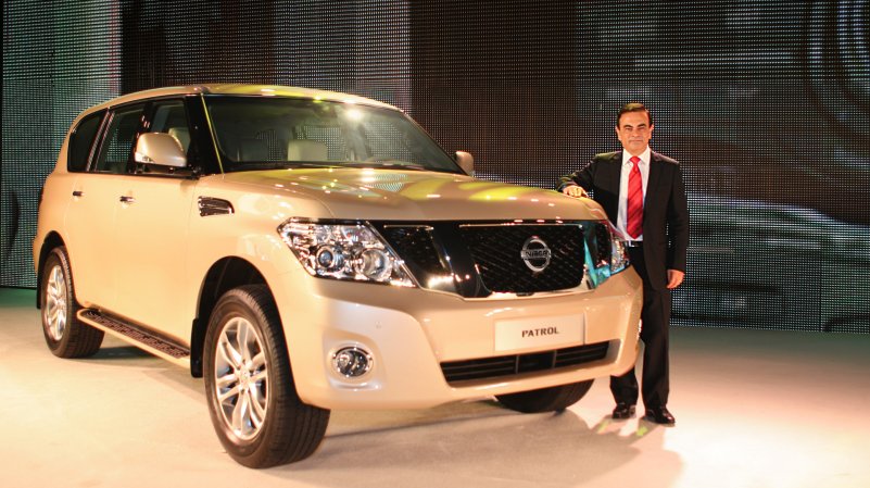 Carlos Ghosn Still Drives a Nissan