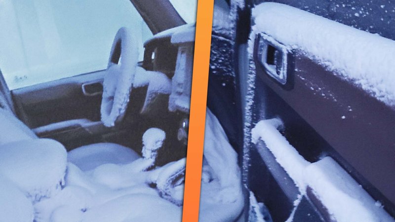 Ford Bronco Soft Top Lets in a Ton of Snow During Blizzard, Owner Says