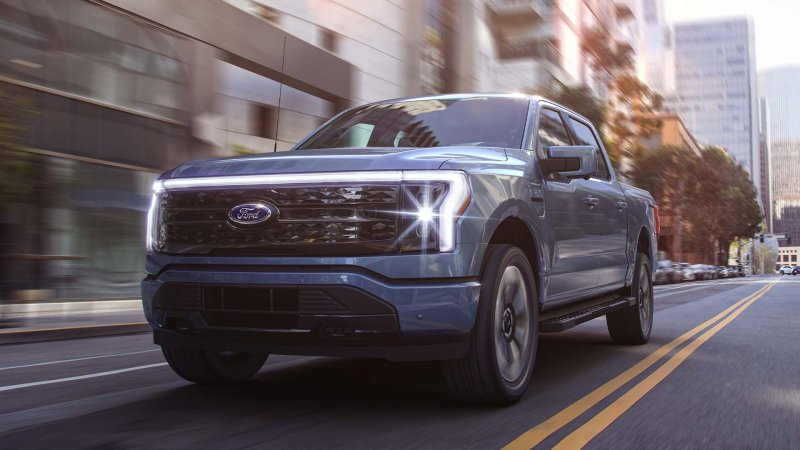 2022 Ford F-150 Lightning Platinum Starts at $92,569