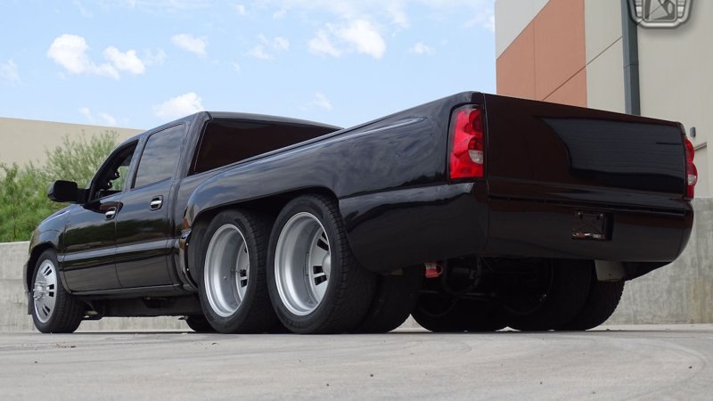 Double-Dually, Twin-Turbo Chevy Silverado Is the Final Street Truck Boss