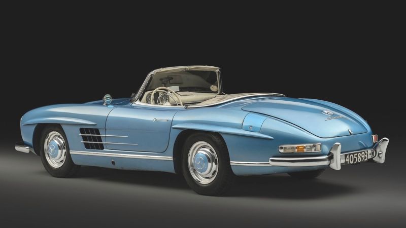 For Sale: Juan Manuel Fangio’s Hallowed 1958 Mercedes-Benz 300 SL Roadster