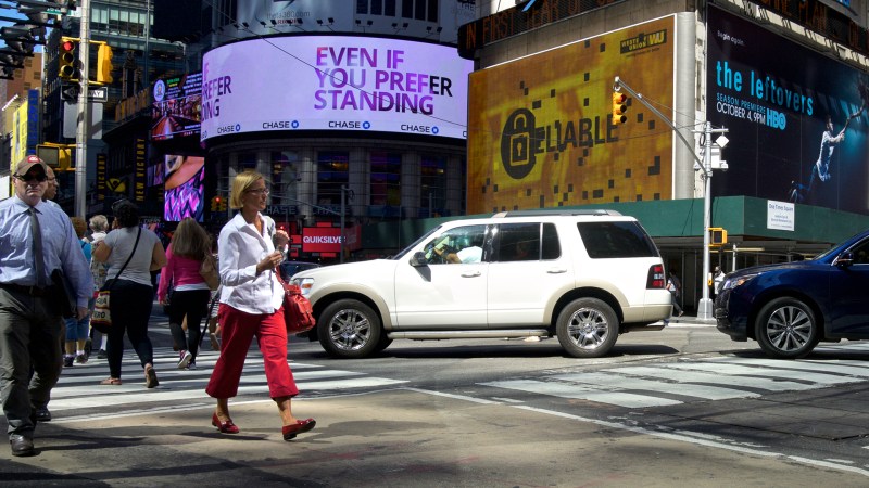 SUVs, Pickup Trucks More Likely to Hit Pedestrians When Turning: IIHS