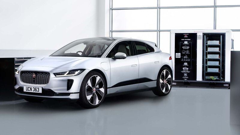 Jaguar I-Pace Batteries Are Being Recycled as Heavy-Duty Power Banks