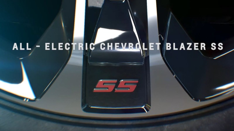 An Electric Chevy Blazer SS Is Coming Next Year