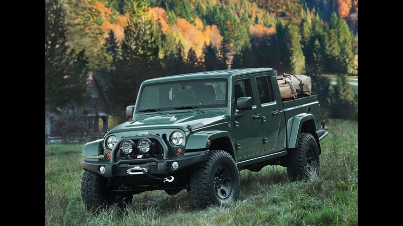 Please, Jeep, Make the Wrangler Pickup Like This