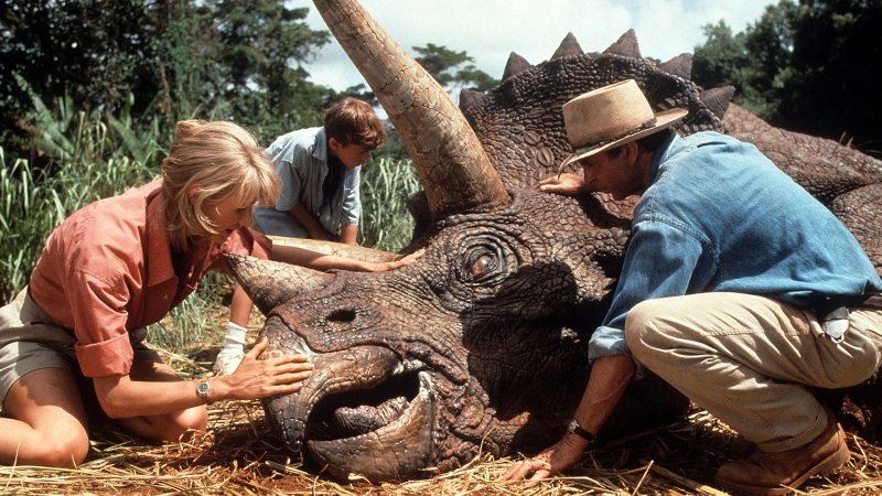 Triceratops Blocks Road in England