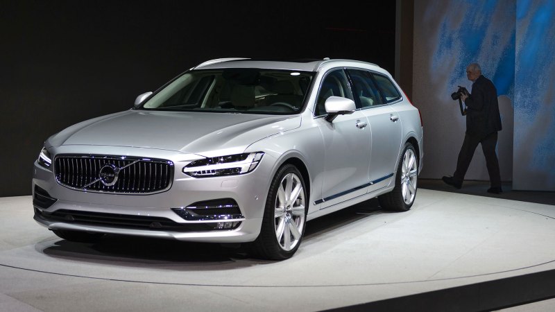 Behind The Scenes in Geneva With the Volvo V90 Estate