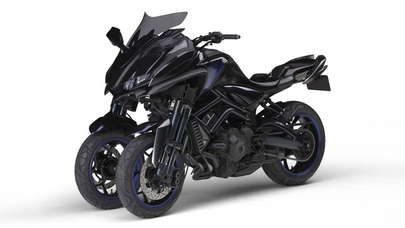 Yamaha’s Launching a Leaning, Three-Wheeled Motorcycle