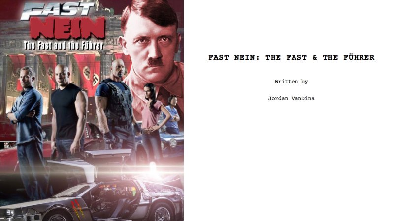 <em>Fast Nein: The Fast and The Führer</em> Is The Most Ridiculous Car Movie You Will Never See