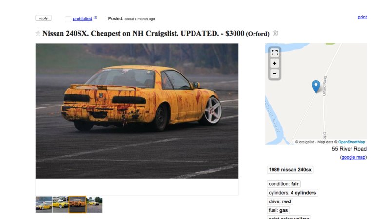 Is This Nissan 240SX the Worst Car on Craigslist?