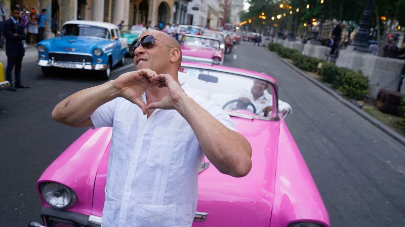 Watch This Footage of <em>Fast 8</em> Filming a Race in Cuba