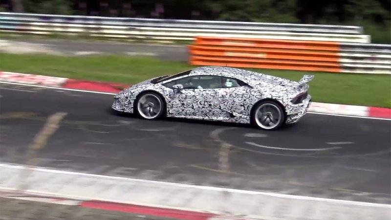 Lamborghini Huracan Superleggera Caught on the Nurburgring