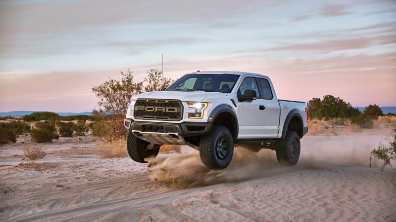 Watch the 2017 Ford F-150 Raptor Pound Sand