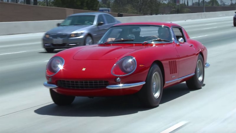 Watch Jay Leno Drive This Pristine 1967 Ferrari 275 GTB4